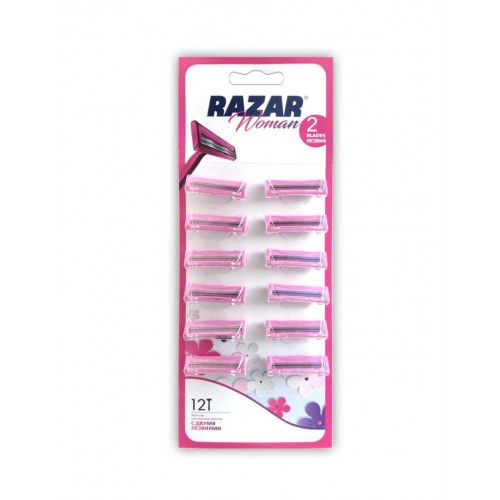 Disposable RAZAR 2 Woman (12pcs) (on sheet)