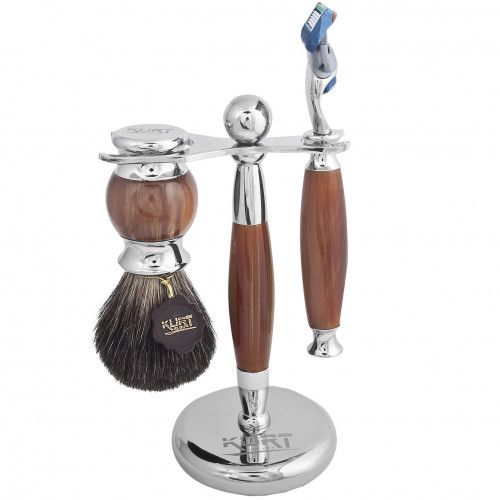 KURT shaving set Fusion shaving bar + anointing + stand (K80002S)