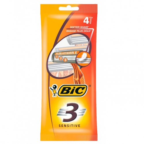 Disposable Bic 3 (brown package) (4pcs)